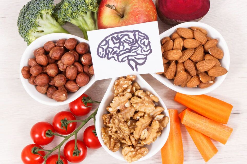as noces e as verduras son boas para a memoria e o cerebro